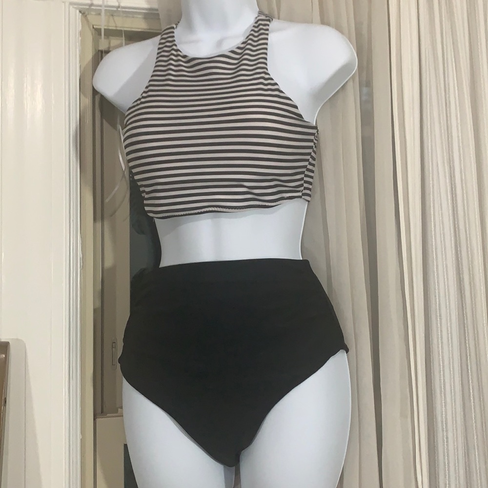 Swimsuit Zaful bottom NWOT w/ razor back top